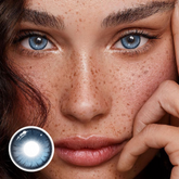 Lentes de contacto de color azul Yaqoot